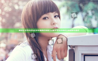 解读公之手中字与公中中家的区别 深入分析手字与中家概念的差异与联系